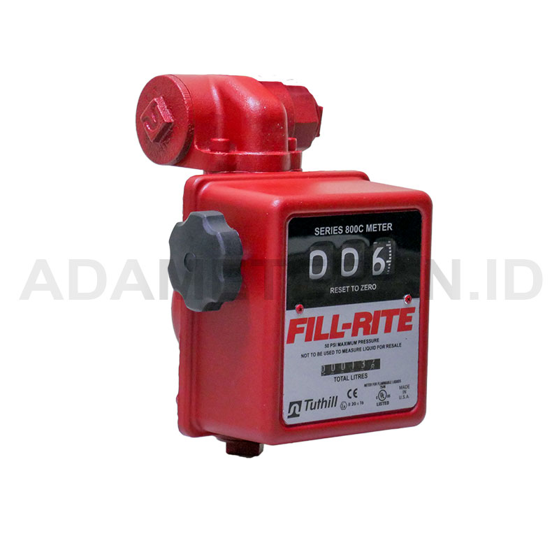 Flow Meter Fill Rite Type 800C - Ukuran 1 Inch 